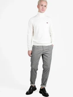 X-Cape Pantaloni casual da uomo slim fit in flanella