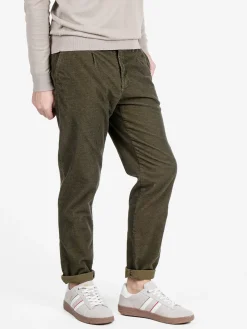 X-Cape Pantaloni casual da uomo slim fit in flanella