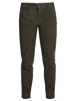 X-Cape Pantaloni casual da uomo slim fit in flanella