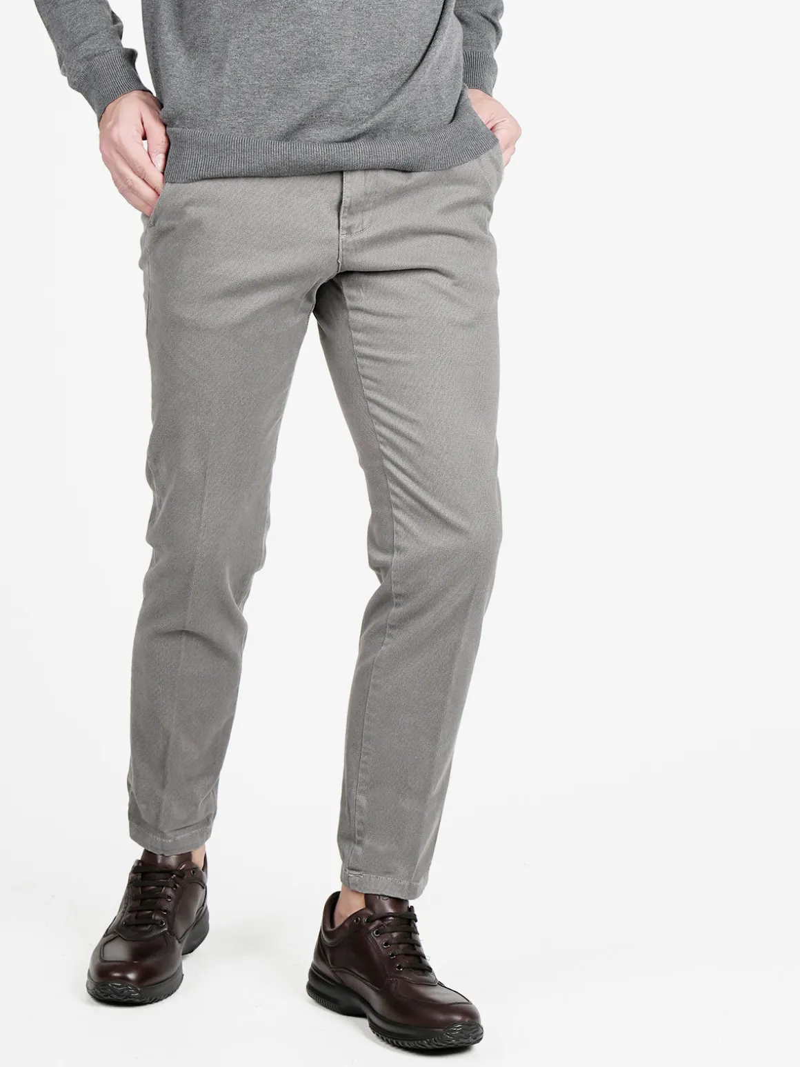 X-Cape Pantaloni slim fit da uomo texturizzati