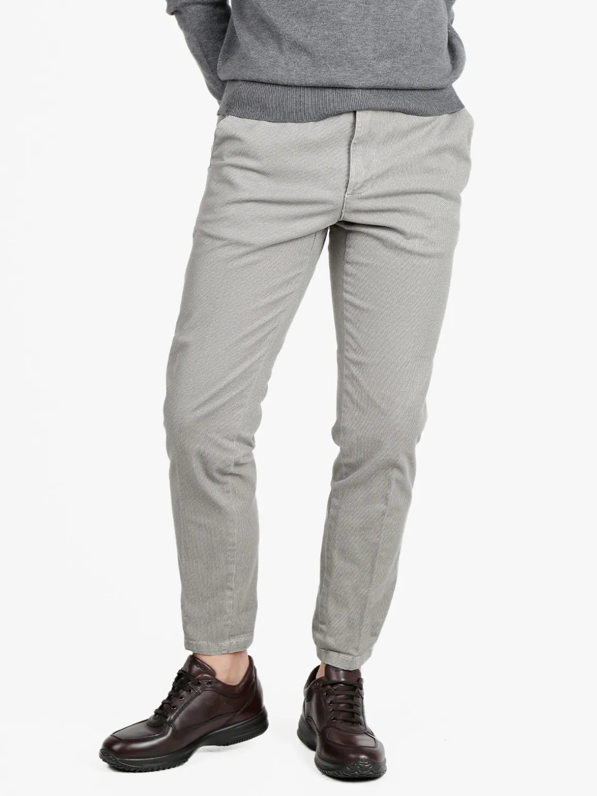 X-Cape Pantaloni slim fit da uomo texturizzati