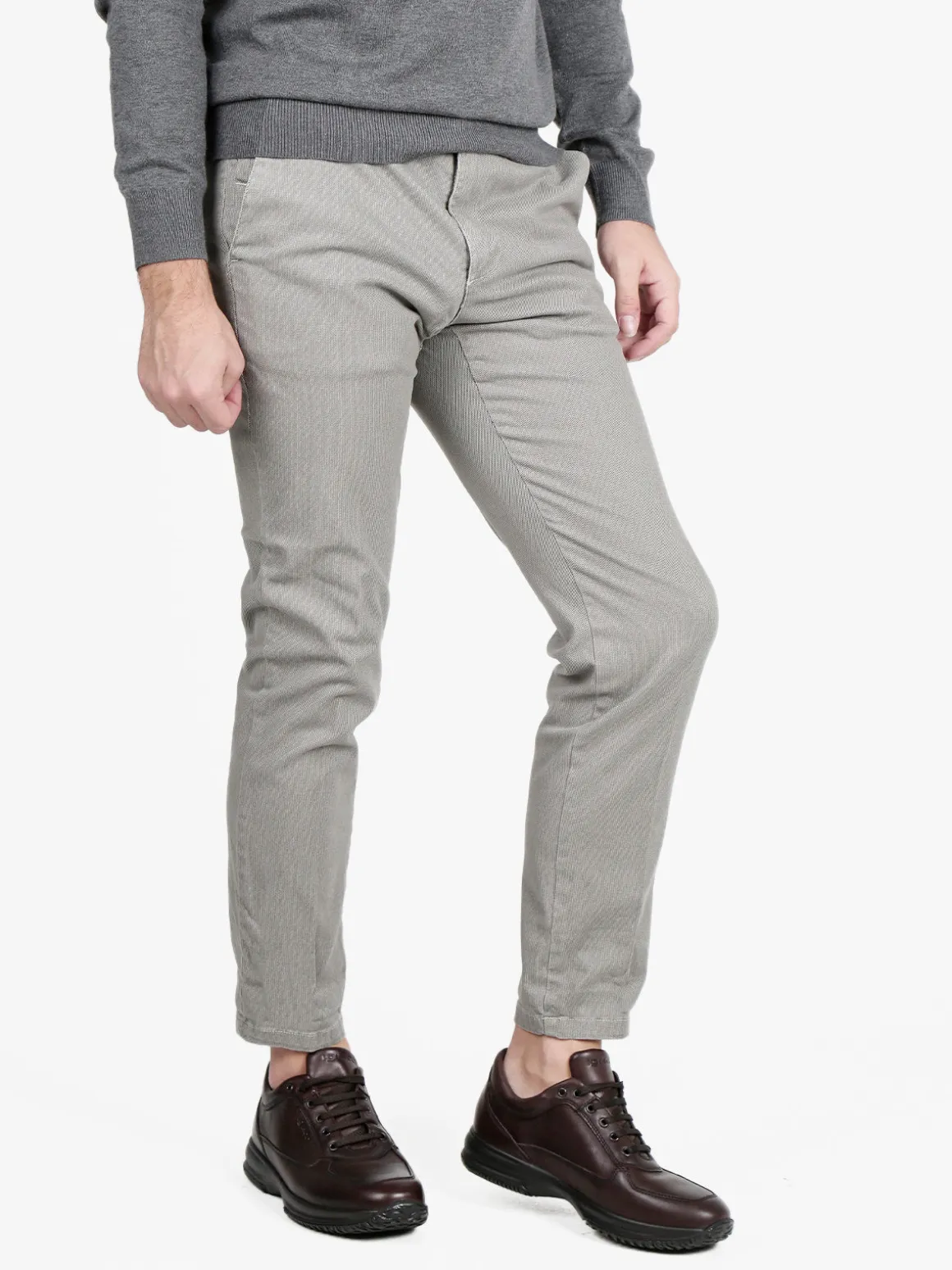 X-Cape Pantaloni slim fit da uomo texturizzati