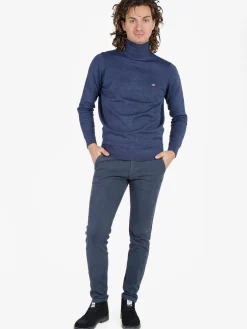 X-Cape Pantaloni slim fit da uomo in cotonte texturizzato