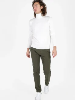 X-Cape Pantaloni slim fit da uomo in cotonte texturizzato