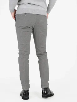 X-Cape Pantaloni slim fit da uomo in cotonte texturizzato