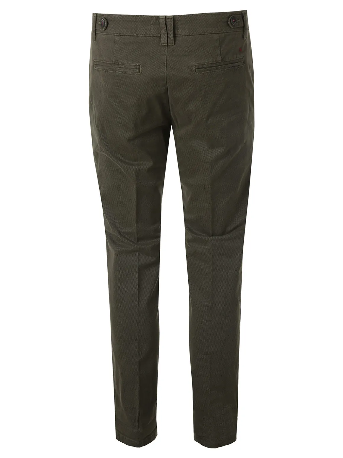 X-Cape Pantaloni uomo slim fit con stampa micro texture - militare