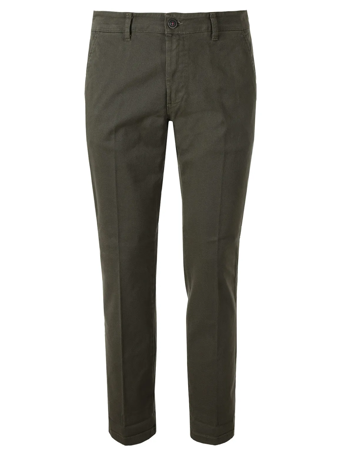 X-Cape Pantaloni uomo slim fit con stampa micro texture - militare