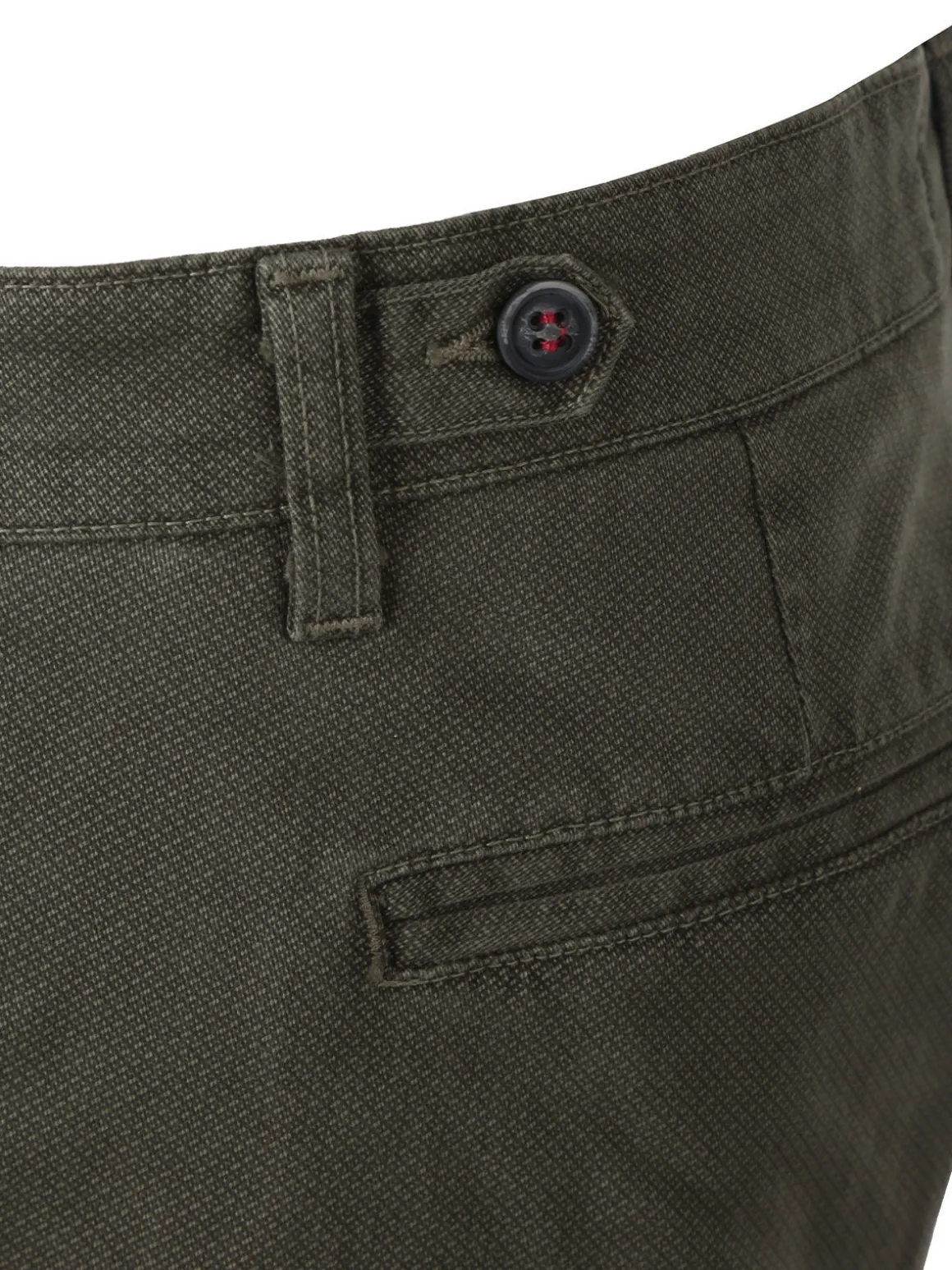 X-Cape Pantaloni uomo slim fit con stampa micro texture - militare