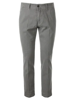 X-Cape Pantaloni uomo slim fit con stampa micro texture - grigio