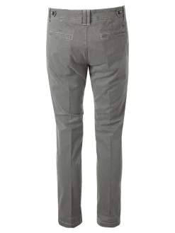 X-Cape Pantaloni uomo slim fit con stampa micro texture - grigio