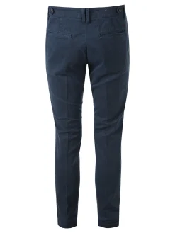X-Cape Pantaloni uomo slim fit con stampa micro texture - blu