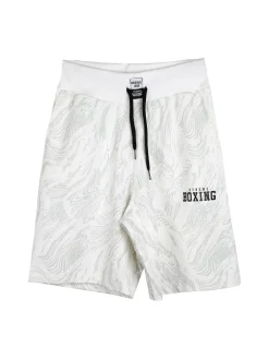Xtreme Boxing Bermuda sportivi da ragazzo con coulisse - bianco
