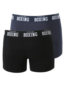 Xtreme Boxing Confezione da 2 boxer uomo in cotone