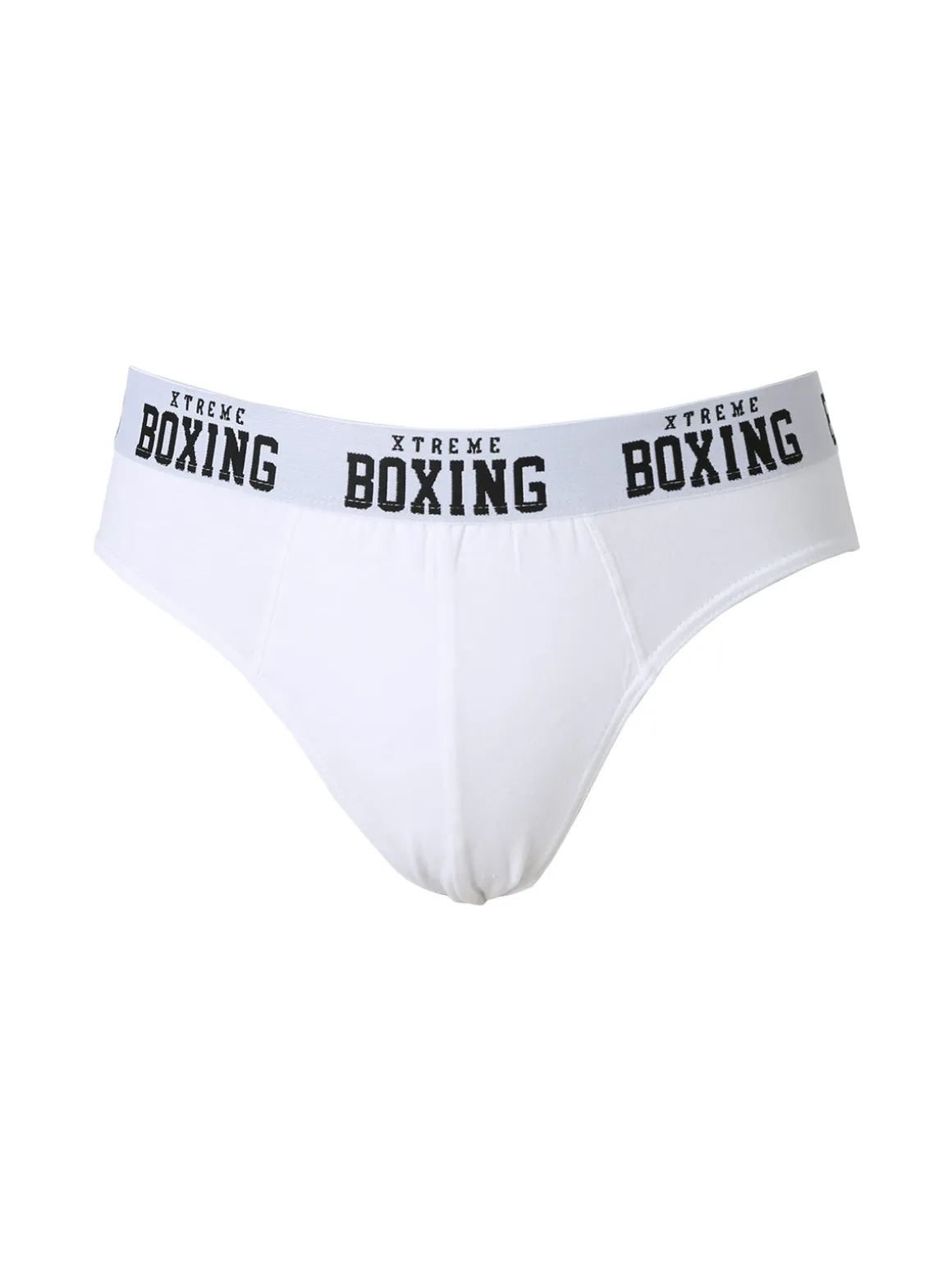 Xtreme Boxing Confezione da 3 slip uomo in cotone - bianco