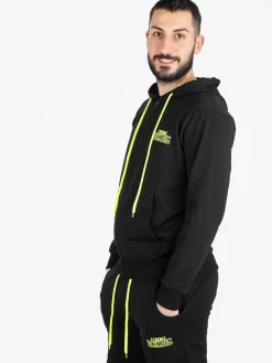 Xtreme Boxing Felpa da uomo con cappuccio e zip