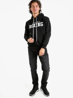 Xtreme Boxing Felpa da uomo con cappuccio - nero