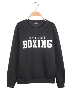 Xtreme Boxing Felpa girocollo pesante da ragazzo