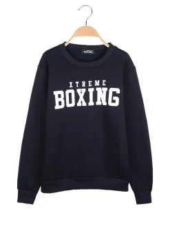 Xtreme Boxing Felpa girocollo pesante da ragazzo
