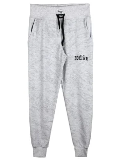Xtreme Boxing Pantaloni sportivi da ragazzo con coulisse e polsini - grigio