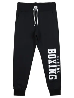 Xtreme Boxing Pantaloni sportivi da ragazzo con coulisse e polsini - blu scuro