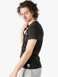Xtreme Boxing T-shirt da uomo in cotone con logo - nero