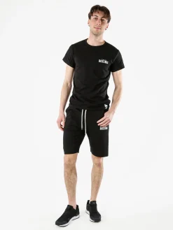 Xtreme Boxing T-shirt girocollo da uomo in cotone con logo - nero