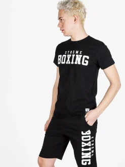 Xtreme Boxing T-shirt sportiva da uomo con logo