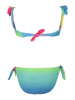 Yes! Do Kid'S Bikini da bambina colorato con volant