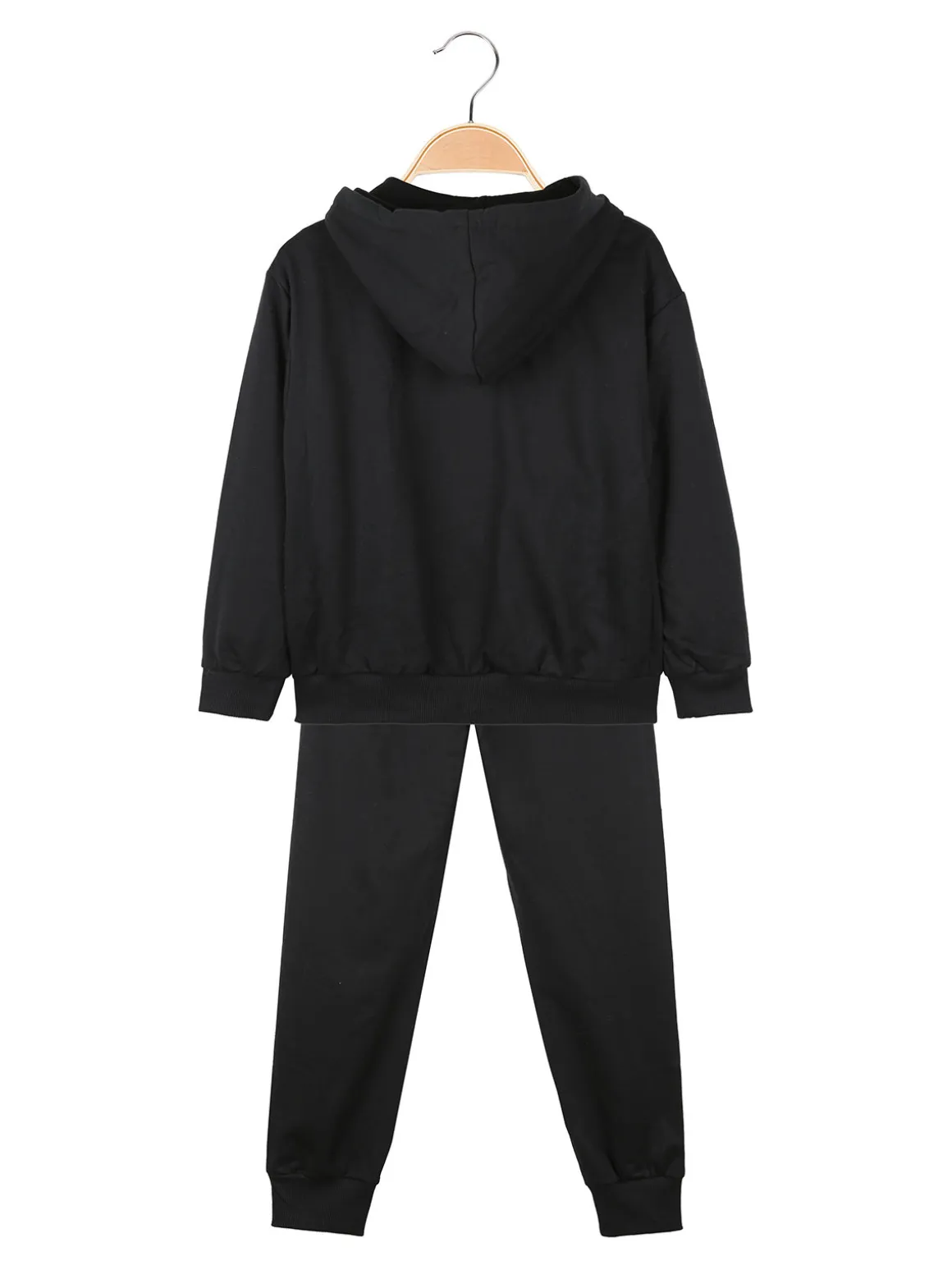 Yes! Do Kid'S Completo 3 pezzi da bambina con strass e borchie - nero