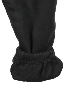 Yes! Do Kid'S Completo tuta da bambina felpata 2 pezzi con pantaloni cargo - nero