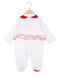 Yes! Do Kid'S Tutina da neonata in cotone con bavaglia in coordinato