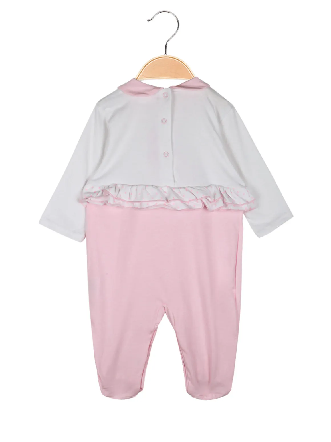 Yes! Do Kid'S Tutina da neonata in cotone con bavaglia in coordinato