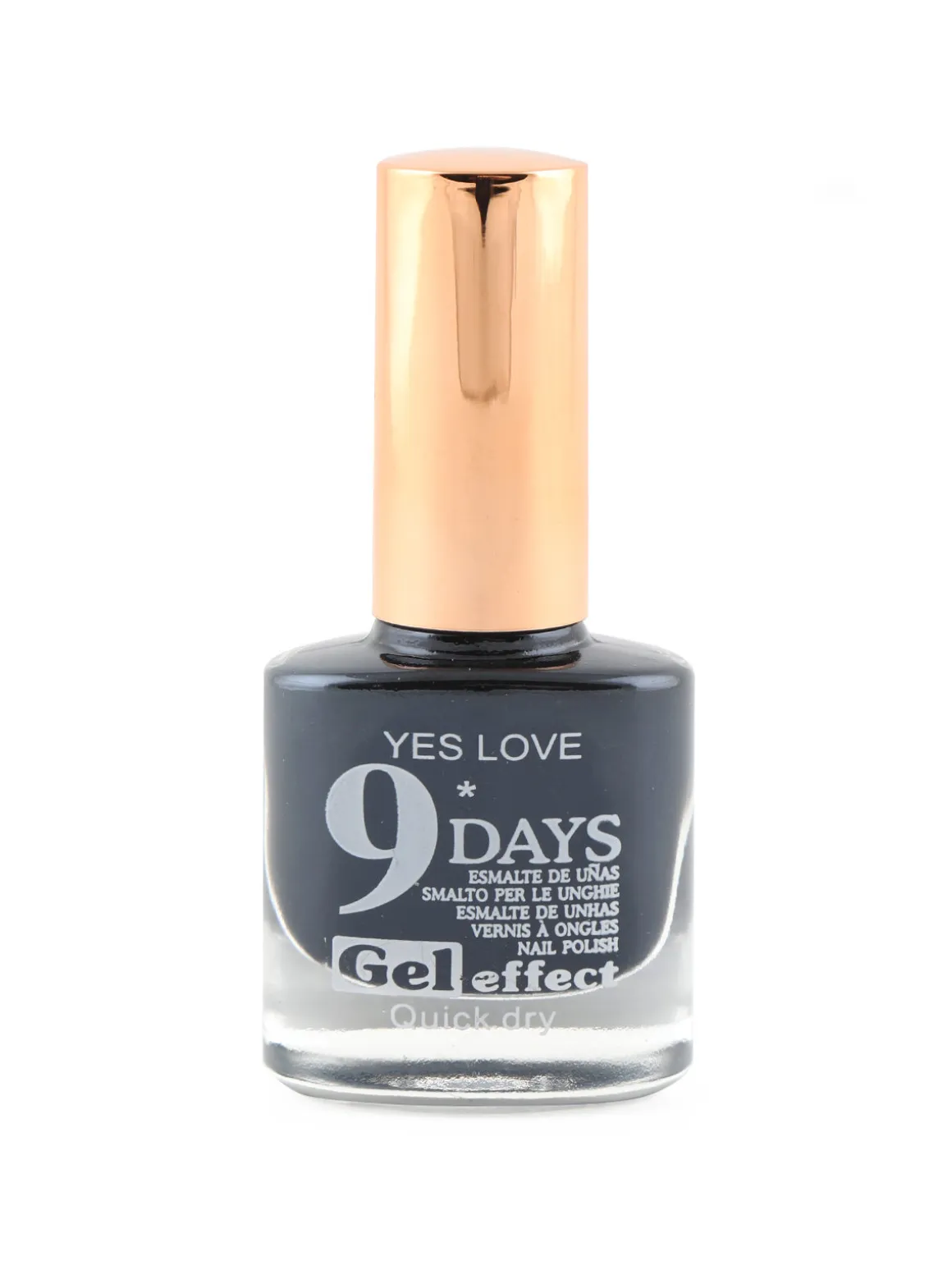 Yes Love Cosmetics Smalto nero per unghie effetto gel