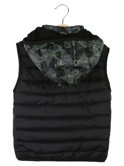 Yi Boy Gilet imbottito da bambino con cappuccio