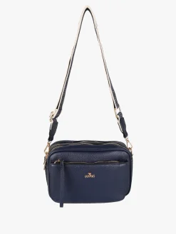 You Young Coveri Borsa a tracolla da donna in ecopelle - blu scuro