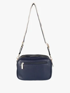 You Young Coveri Borsa a tracolla da donna in ecopelle - blu scuro