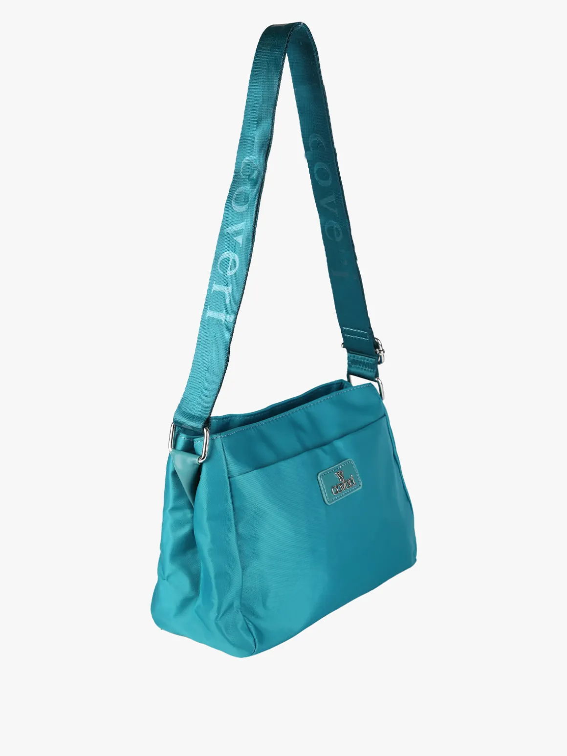 You Young Coveri Borsa a tracolla da donna in nylon - ottanio