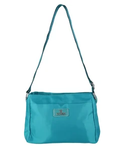 You Young Coveri Borsa a tracolla da donna in nylon - ottanio