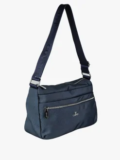 You Young Coveri Borsa a tracolla da donna in nylon - blu scuro
