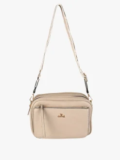 You Young Coveri Borsa a tracolla da donna in ecopelle - taupe