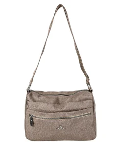 You Young Coveri Borsa a tracolla da donna in nylon - azzurro