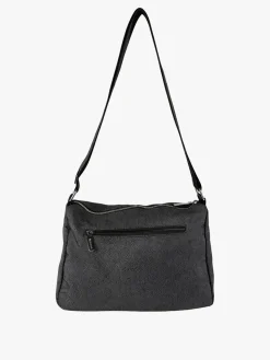 You Young Coveri Borsa a tracolla da donna in ecopelle con doppio scomparto - blu scuro